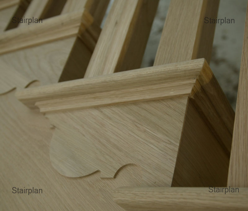 Quality is important on cut string staircases