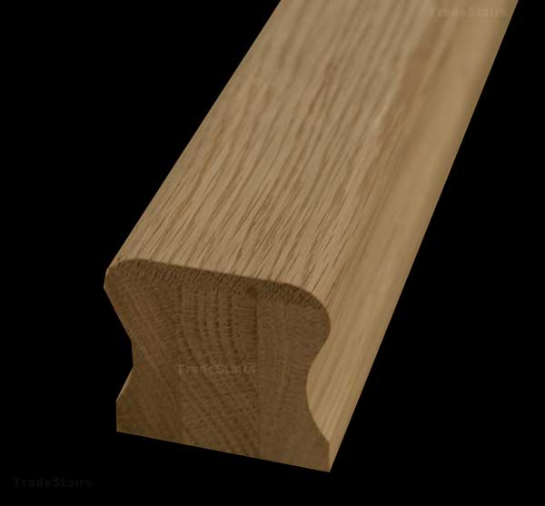 Oak Ungrooved Handrail
