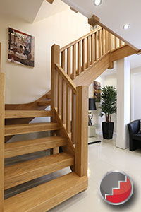 Modern oak staircases