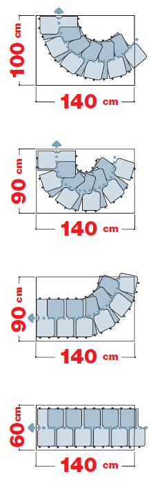 Karina Space saving Stair Layouts
