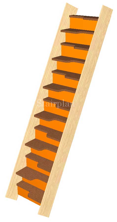 Dayton Space saving loft staircase