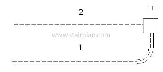Bullnose step