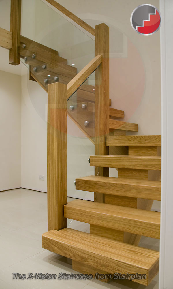 Stairplan offer the complete service on the X-Vision staircase range 