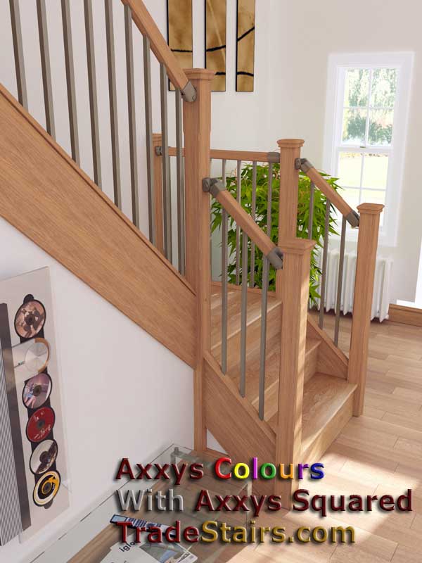 Axxys Squared Cream Colours Stairparts