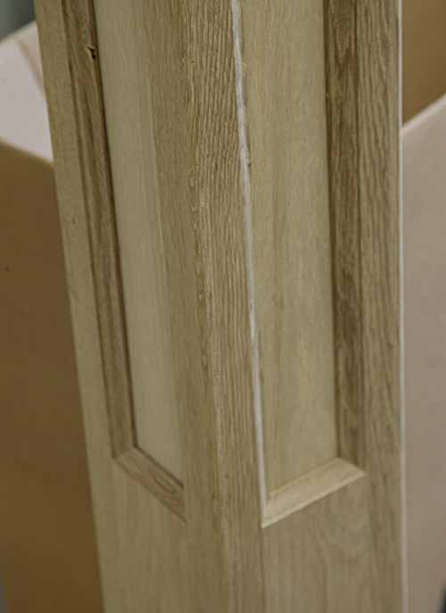 Oak Panelled Newel Posts