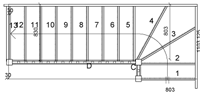 staircase stair plan design