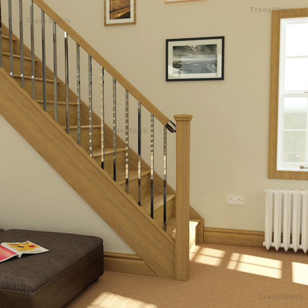 Axxys square stair handrail system
