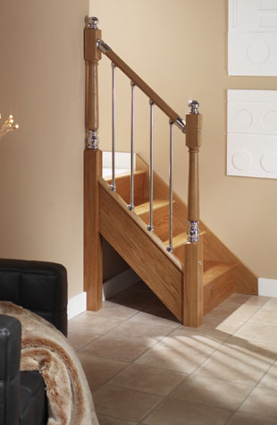 Axxys Oak with Chrome fittings