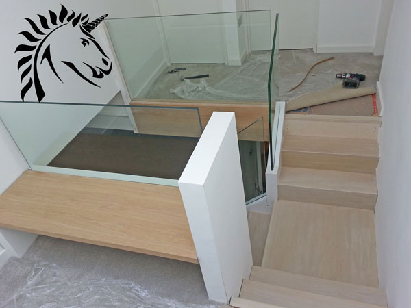 Frameless laminated Glass Balustrade
