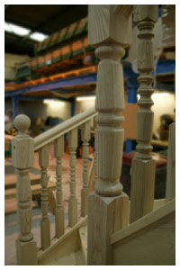 Ash Designer Stair spindles