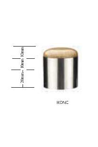 Ikon newel cap with timber insert