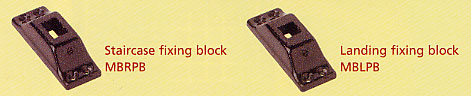 Metal Baluster Fixing Blocks