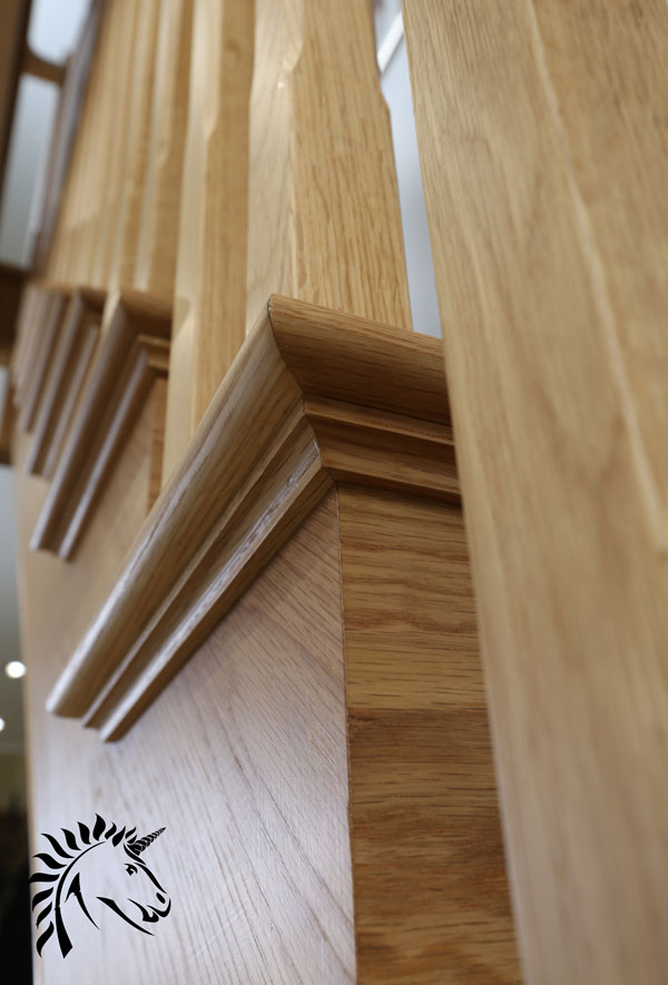 Cut String Staircase with Return Nosing