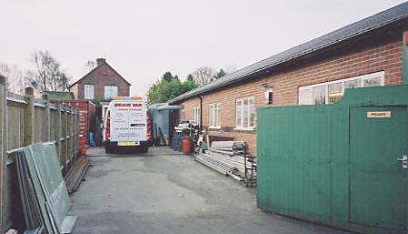 Outside the dawley workshop