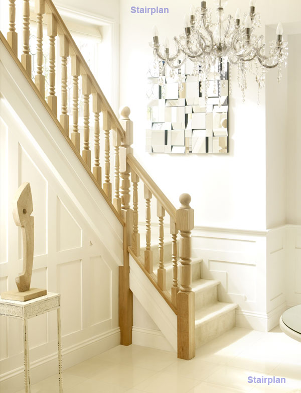 Heritage Oak Stair balustrades