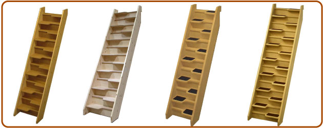 Space saver staircases from stairplan