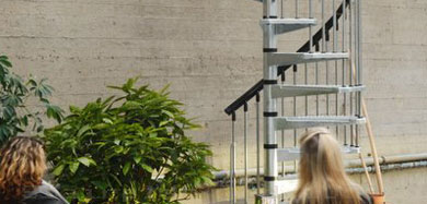 Civic Zink External Spiral Staircase Kit