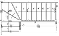 S2QL9N Quarter Landing Staircase