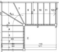 S4QL7N Quarter landing layout