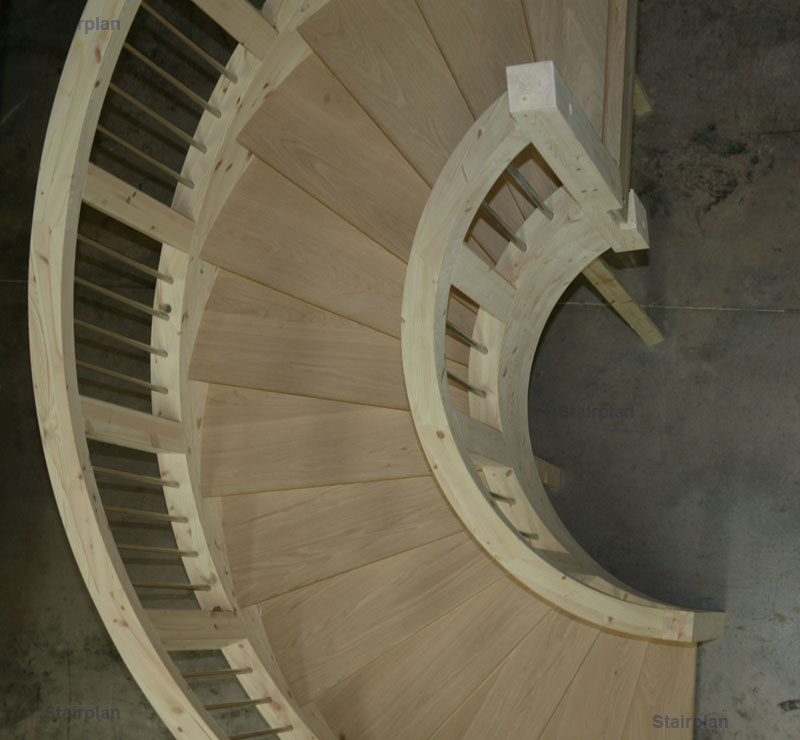 Curved Staircase