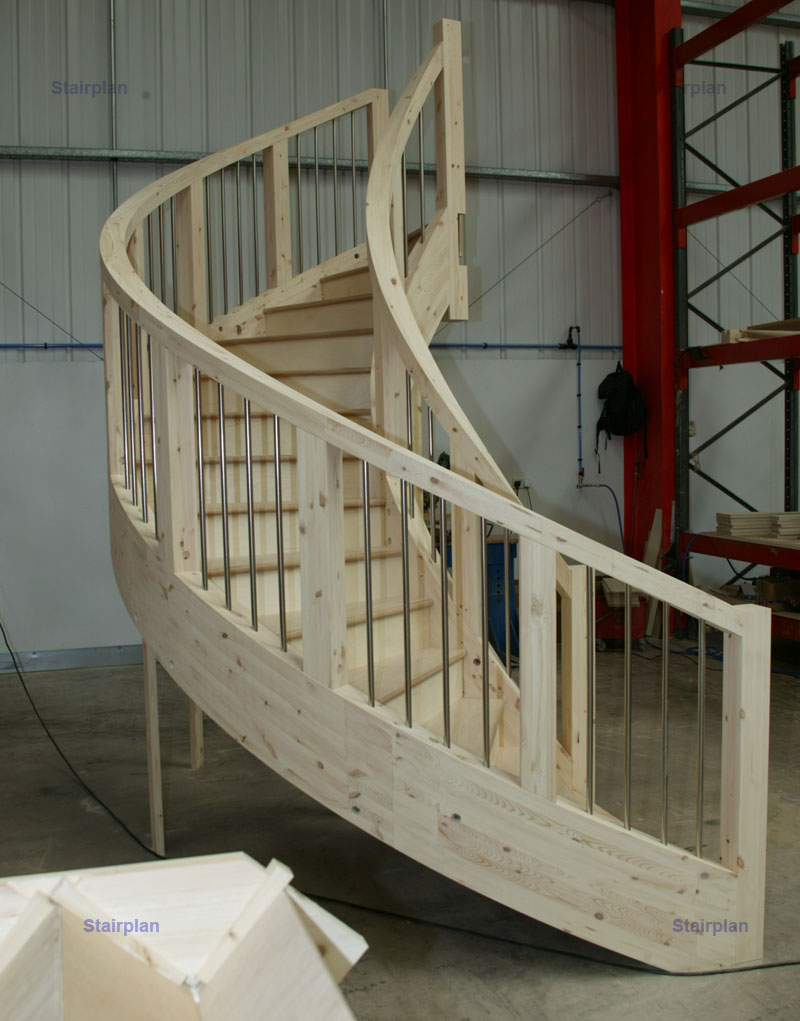Stairplan Circular stair