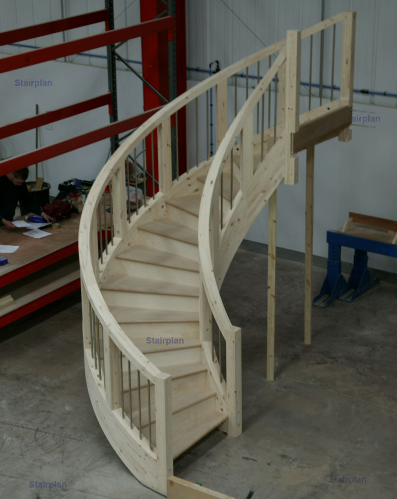 Stairplan Curved Stairs