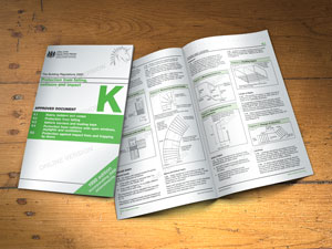 Building Regulations Park K for staircases 1998 edition 