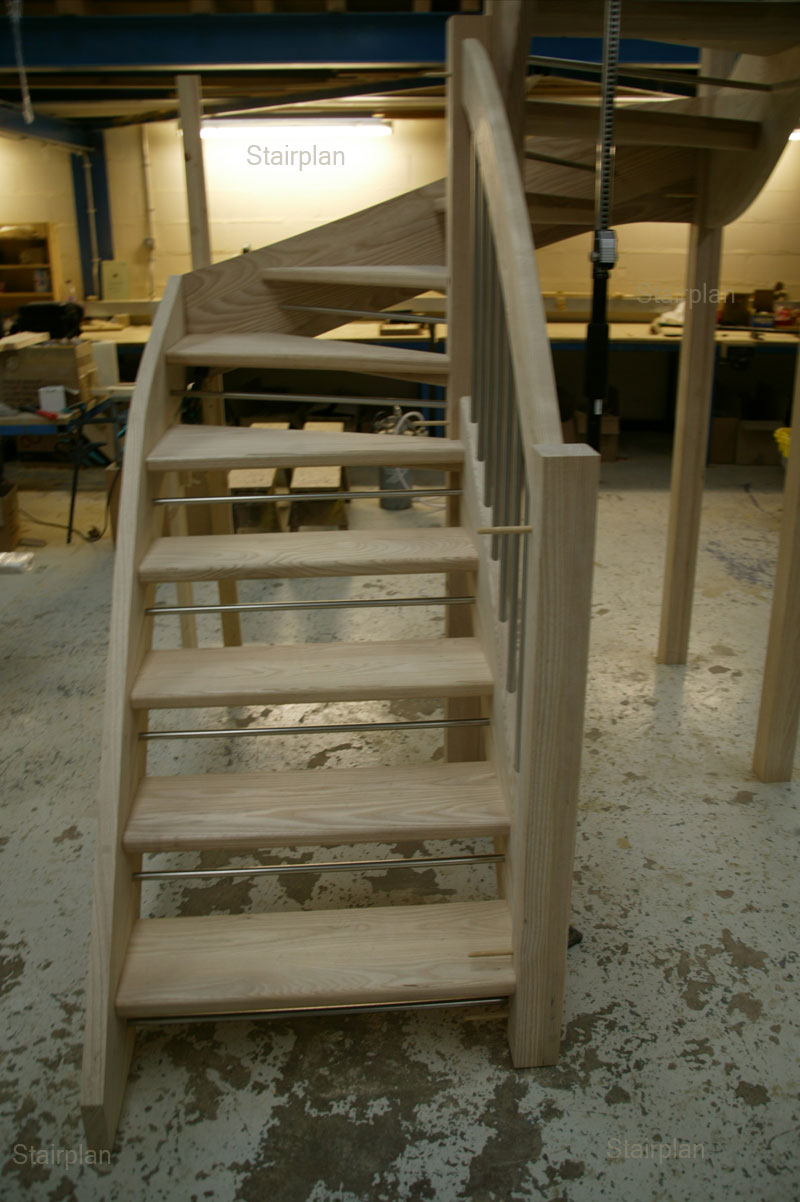 Ash 40mm Treads this premium staircase