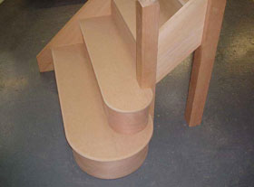 Double Curtail Entry step detail