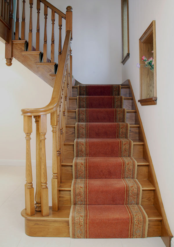 New bespoke oak staircase