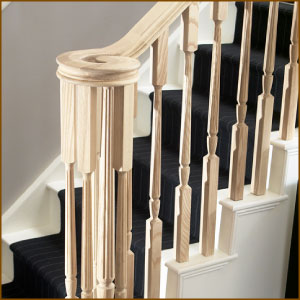 Classic Ash Stair Balustrade
