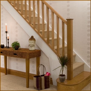 Oak Stair Balustrade