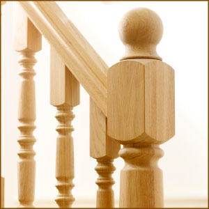 Richard Burbridge Oak Heritage Balustrade