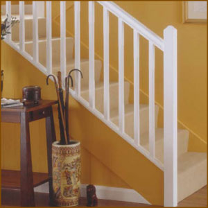 White Stop Chamfered Design