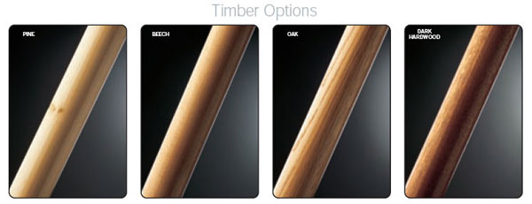 Fusion Handrail timber options