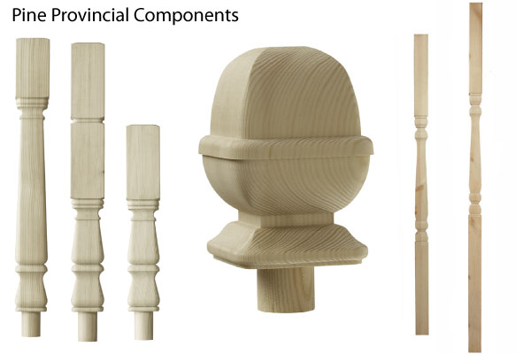 Provincial Pine Stairparts
