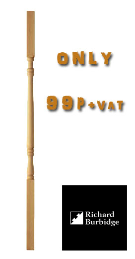 stair spindles from only 99p pine georgian style staircase spindle