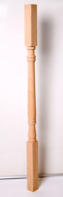 Oak 41mm georgian stair spindles