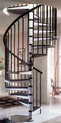Gamia Metal Spiral staircase