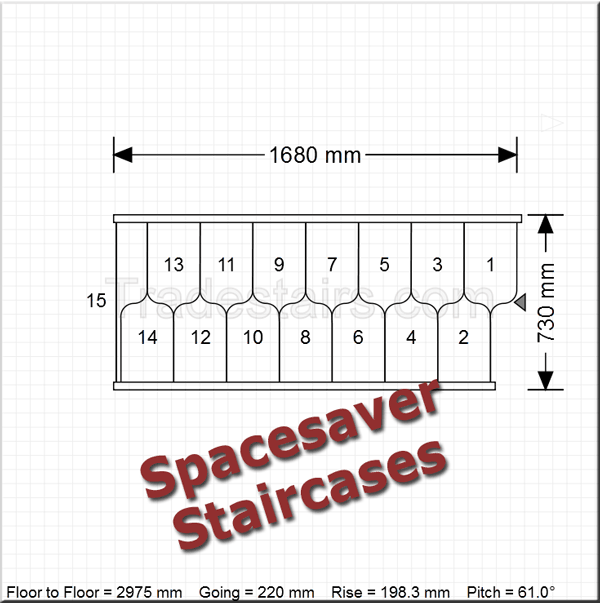 spacesaver staircases design online