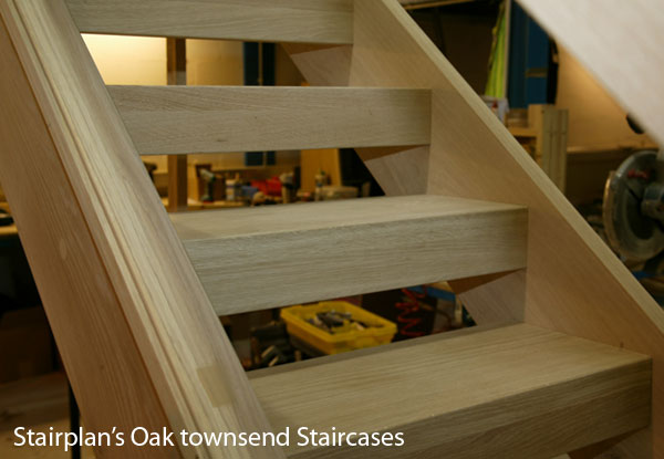 Chunky oak treads