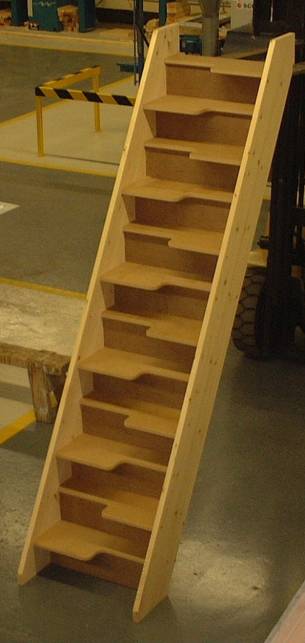 Budget Space Saver Staircase