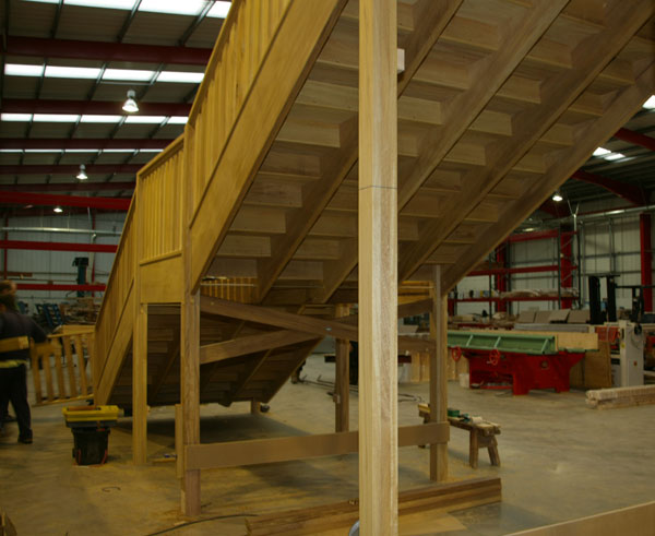 External hardwood staircases