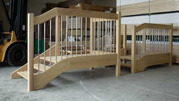 Iroko External Exit Steps