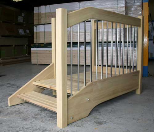 External Fire Exit steps