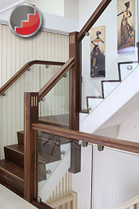 Ideas for Black Walnut staircases