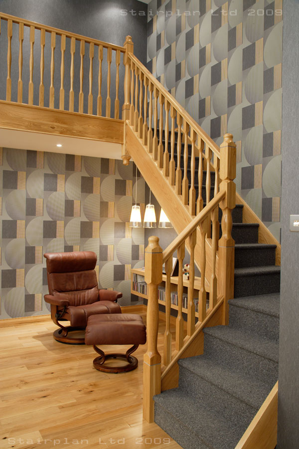 Modus Oak Handrail system from clive durose
