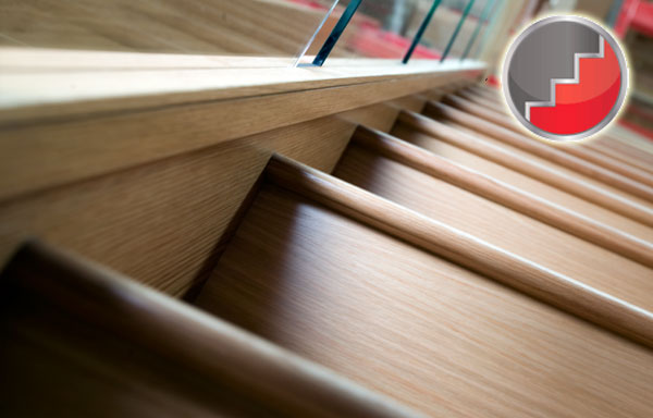 Houston Glass Oak Staircase