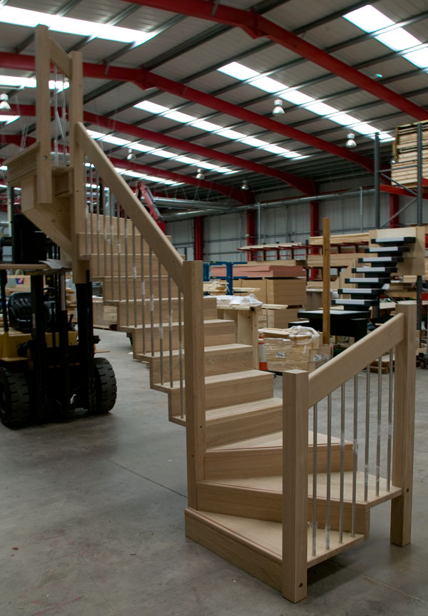 Oak Winder Z Vision Staircase