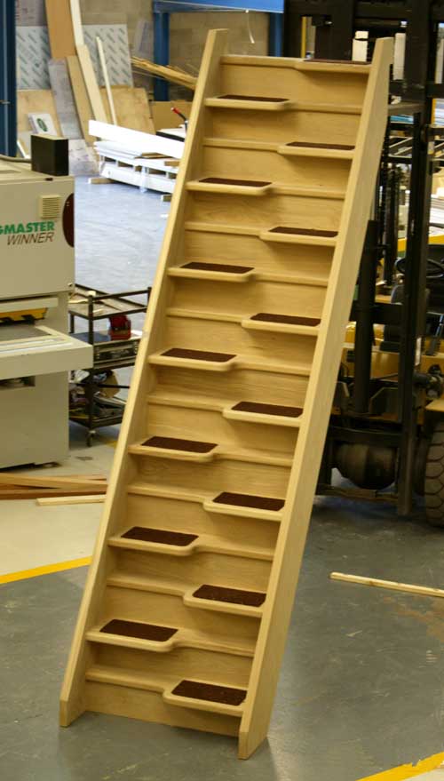 Stairplans Oak 40 Spacesaver Staircase